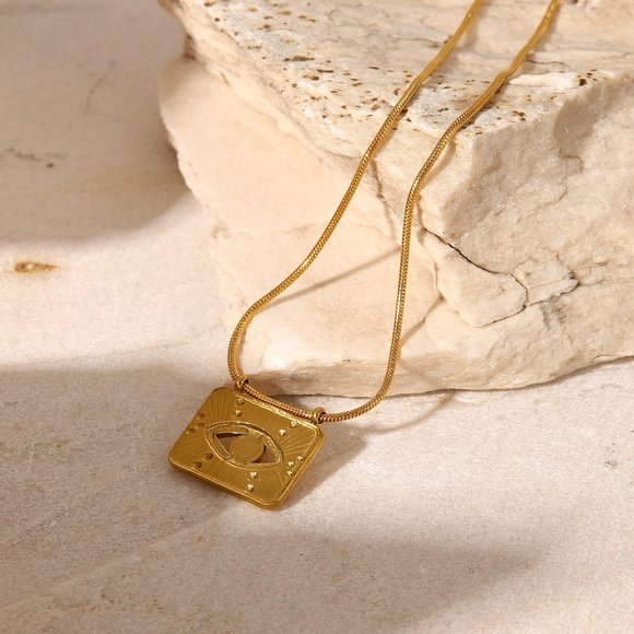 Remi Evil Eye Necklace - Picture 5 of 8